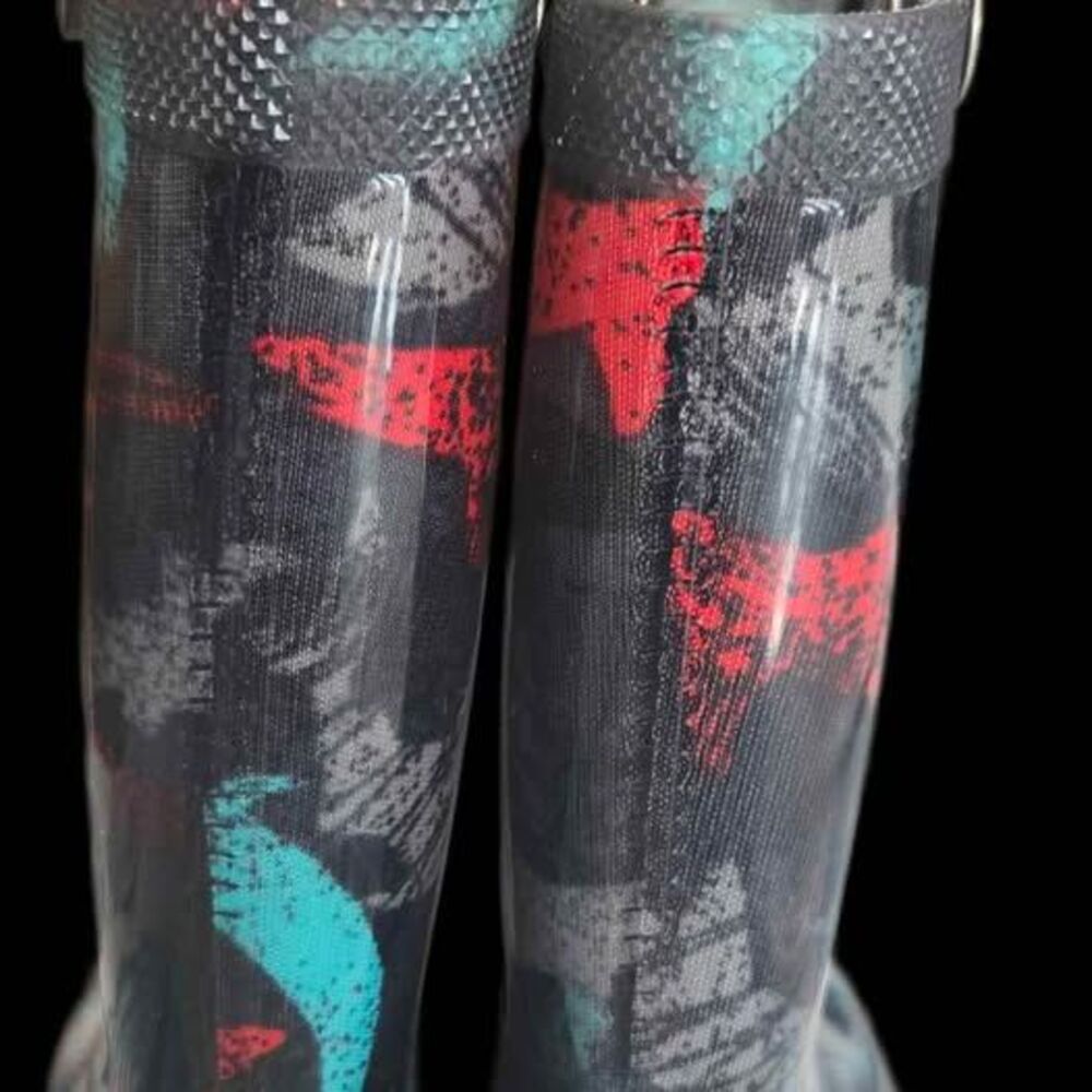Light-up boys' rain boots, size 6